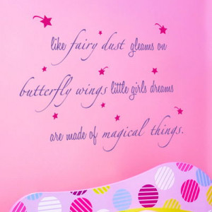 Home » Quotes » Like Fairy Dust - Quote - Wall Decals