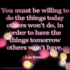 ... others won't have.