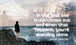 Fake Girls Quotes And Sayings