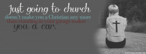 Just Going To Church Doesnt Make Cover
