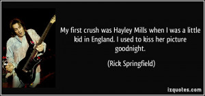 When you start acting as a child, you grow up ahead of your movies.