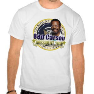 Ben Carson for President T Shirts