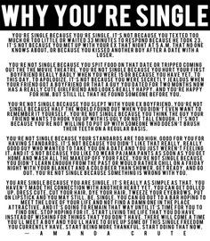 Why You're Single by Amanda Crute