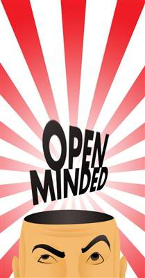 be open minded we ve all encountered closed minded people