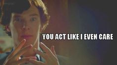 Sherlock insults