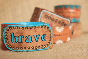 ... leather cuffs soon friends began asking me to create cuffs for them