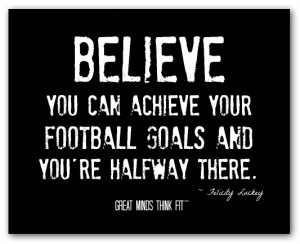 Ultimate Football Goals Quote