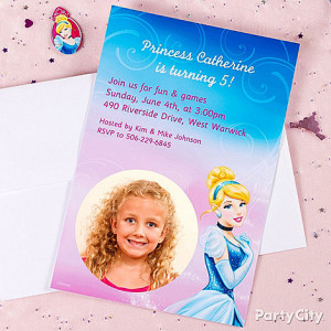 Disney Princess Invitation