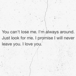 ... you, leave, letter, lose, love, message, old, phrase, promise, quote