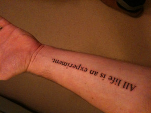 ... quotes, meaningful sayings, poems and song lyrics to design tattoo