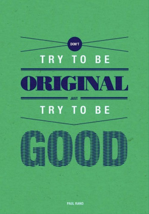 daniel koveshazi design poster paul rand Motivate Me #quote