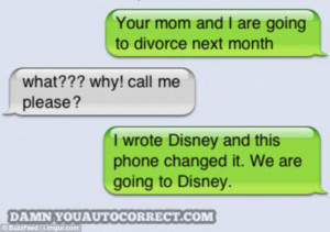 Parental Units: Disney is just like getting a divorce