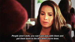 ... pretty little liars #ella montgomery #holly marie combs #gif #quotes