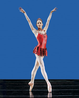 Pacific Northwest Ballet’s Ariana Lallone in Rubies, choreography by ...