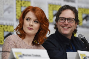 David Dobkin and Emily Beecham at event of Into the Badlands (2015)