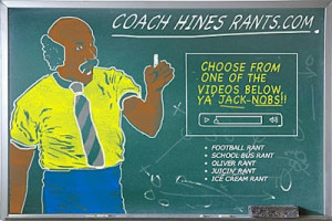 Coach Hines Poster