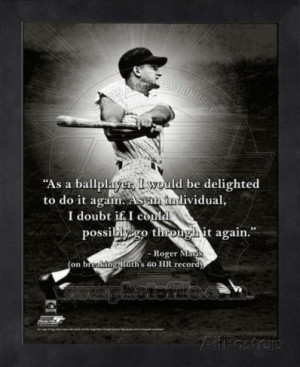 Roger Maris, New York Yankees, ProQuote Framed Memorabilia