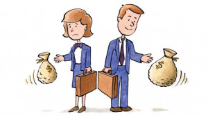 Economists have proposed two explanations for this consistent gap: