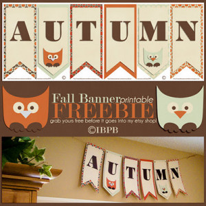 23 Free Autumn & Fall Download Printables