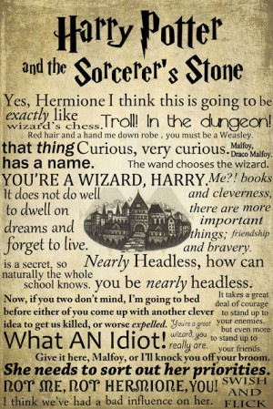 My favorite quotes from all the Harry Potter movies.