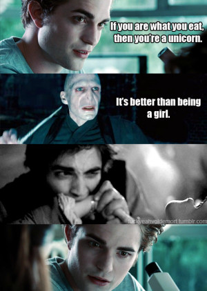 Harry Potter Vs. Twilight Voldemort Lols