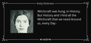 Witchcraft was hung, in History, But History and I Find all the ...