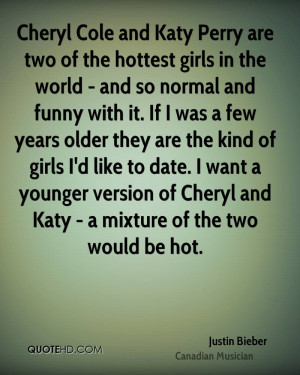 Cheryl Cole and Katy Perry are two of the hottest girls in the world ...