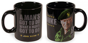 Col. Mike Kirby on the front with “DUKE” and stars, and his quote ...