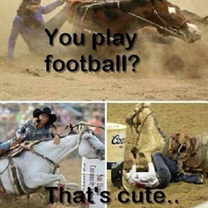 you play football?