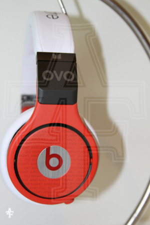 Dr. Dre x Drake = Custom Beats by Dre Pro Edition Headphones