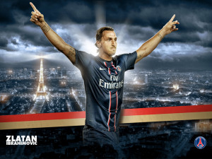 Zlatan Ibrahimovic PSG HD Wallpaper #1143