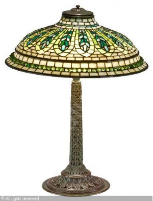 TIFFANY Louis Comfort,Gentian table Lamp,Bonhams,New York HD Wallpaper
