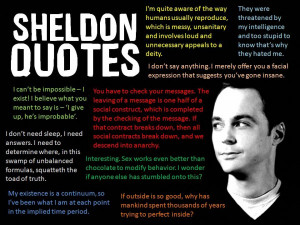 ... bang theory humor · Funny Sheldon Quotes · geek fun · geek humor