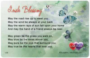 Irish Blessing May The Road Rise To Meet You Song
