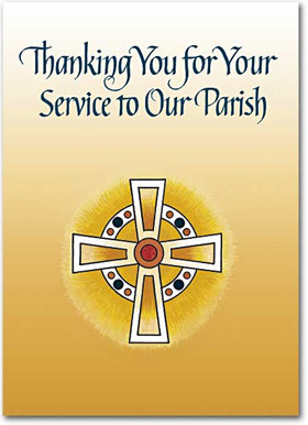 Thank You for Your Service Card - A Jubliee Year of the Priest ...
