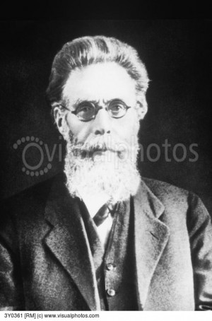 ... picture of Wilhelm Conrad Roentgen. He's spitting image of you Bill