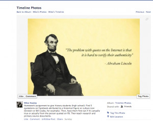 Fake Quotes From Historical Figures Lincoln fake quote picture
