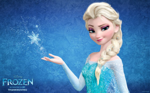 Snow Queen Elsa in Frozen