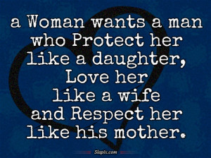 Woman Wants A Man | Quotes on Slapix.com