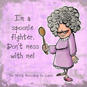 spoonie fighter. Don't mess with me!