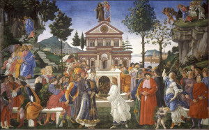 1600x995 - Sistine Chapel, Vatican, Botticelli fresco, Temptation of ...