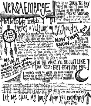 art for these lyrics rock lyric quotes from songs