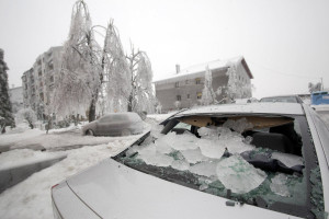 Amazing Pictures: 3 Blizzards And Giant Ice Storm Devastate Slovenia