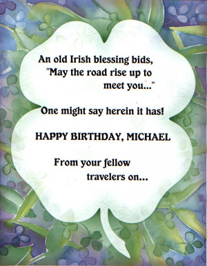 Related Pictures irish blessing birthday quotes wishes funny jobspapa