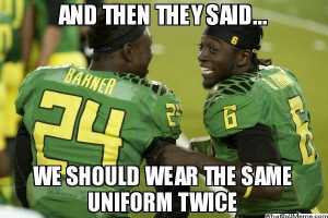 Oregon football! Hahaha
