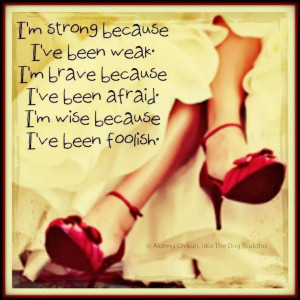 am a strong woman