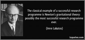 More Imre Lakatos Quotes