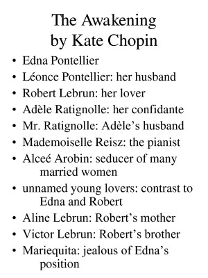 The Awakening by Kate Chopin (PowerPoint) by ewghwehws