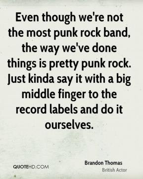 Punk Rock Band Quotes