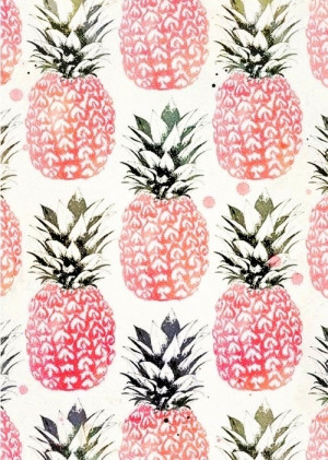 ... pineapple rad Preppy background pale Faded popart pineapples
